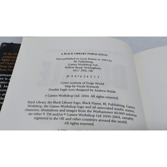 2004 BLACK LIBRARY WARHAMMER 40K 40,000 DOUBLE EAGLE BY DAN ABNETT HARDCOVER - Picture 5 of 6